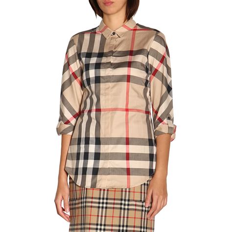 camicia seta burberry|Camicie firmate da donna .